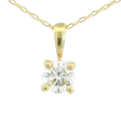 COLGANTE GARRA FUNDICION 3.5MM.BRILLANTE H-SI 1. 0.14 CT.