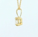 COLGANTE GARRA FUNDICION 3.5MM.BRILLANTE H-SI 1. 0.14 CT.