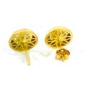 PENDIENTE ORLA GALLON PERLA 6-6.5MM PRESION