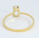 SORTIJA PIEDRA TOPACIO BLANCO OVAL 7x5MM