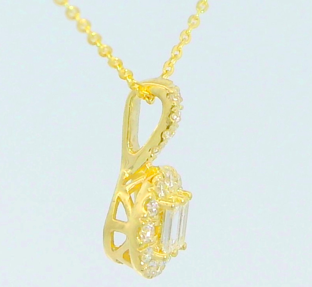 COLGANTE REDONDO BRILLANTES DI 2 BG SI H 0.045 DI 16 RD 0.05 CT TW