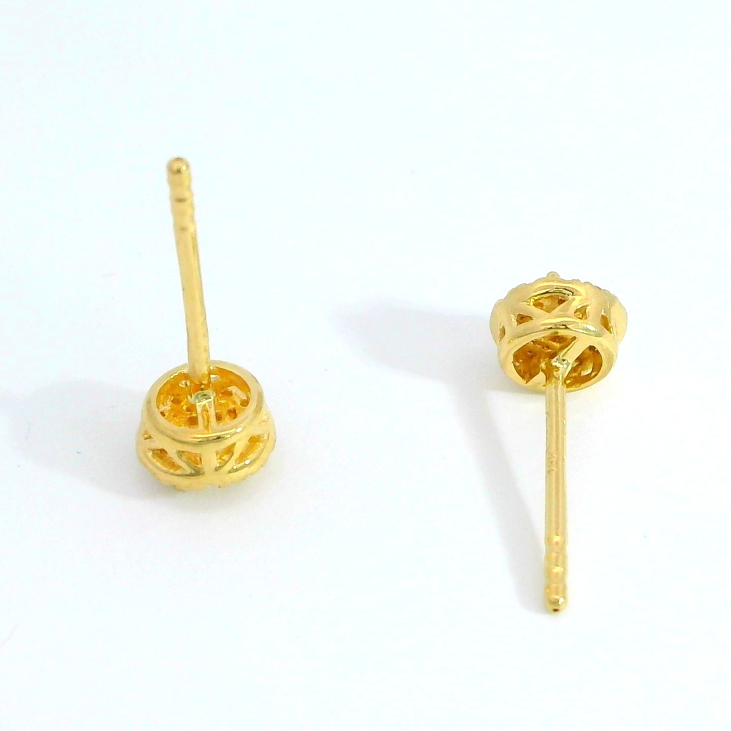 PENDIENTES BRILLANTES Di 4 0.085 DI 24 RD SI H 0.08 CT TW