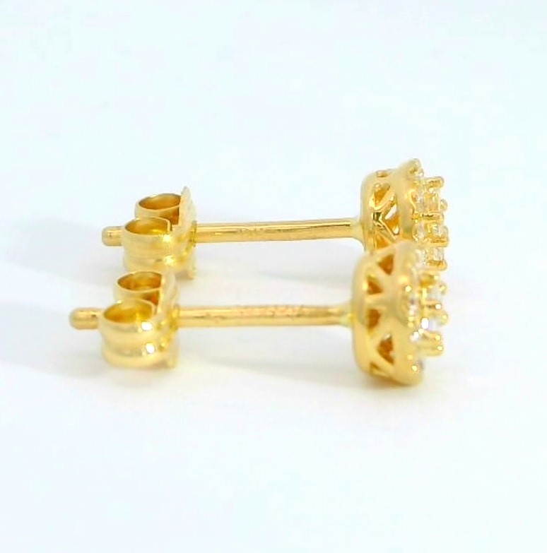PENDIENTES BRILLANTES Di 4 0.085 DI 24 RD SI H 0.08 CT TW
