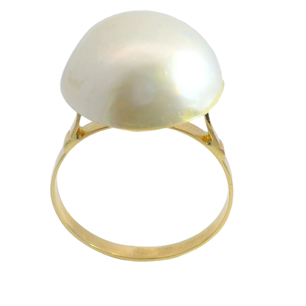 15/18MM MABE PEARL RING.