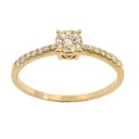 SORTIJA CUAJO 7 BRILLANTES 0.05 CT TW  H-SI (copia)