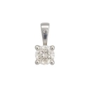 COLGANTE GARRA FUNDICION 3.5MM.BRILLANTE H-SI 1. 0.14 CT.