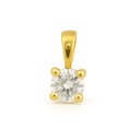 COLGANTE GARRA FUNDICION 3.5MM.BRILLANTE H-SI 1. 0.14 CT.