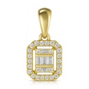 COLGANTE BRILLANTES DI 3 BG SI H 0.073 DI 2 BG SI H 0.17 CT.0.16 CT  TW