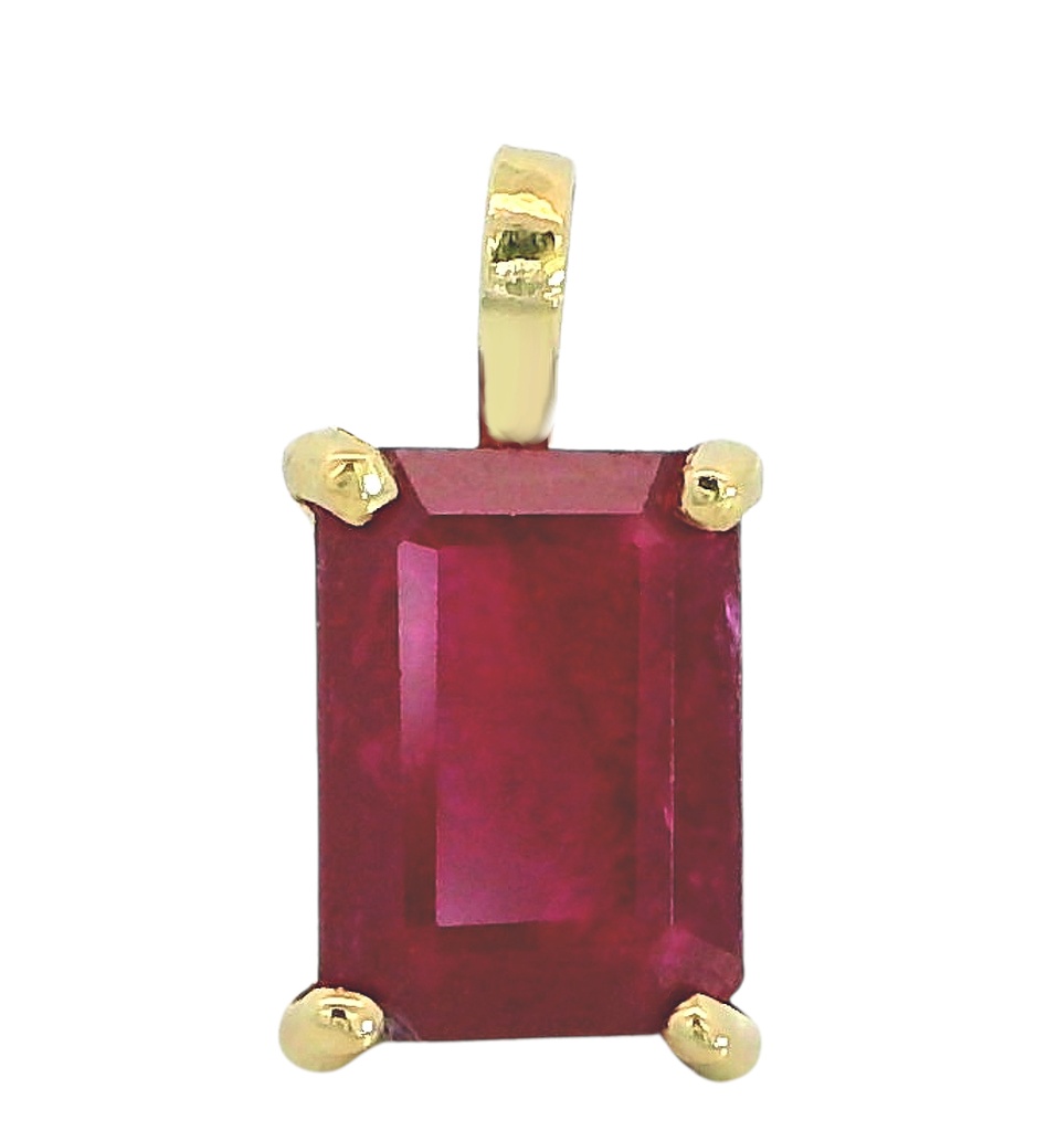 7x5MM RUBI PENDANT