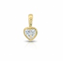 COLGANTE CIRCONITA CORAZON 5.5MM .9 KILATES