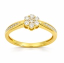 SORTIJA BRILLANTES  DI 17 RD 0.04 6 RD 0.13 DI 6 RD 0.01 SI-H.018 CT TW