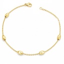 PULSERA MOTIVOS TALLADOS .9KILATES