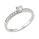 SORTIJA  BRILLANTES DI 10 RD 0.15 CT DI 1 RD SI-H 0.15 CT TW (copia)