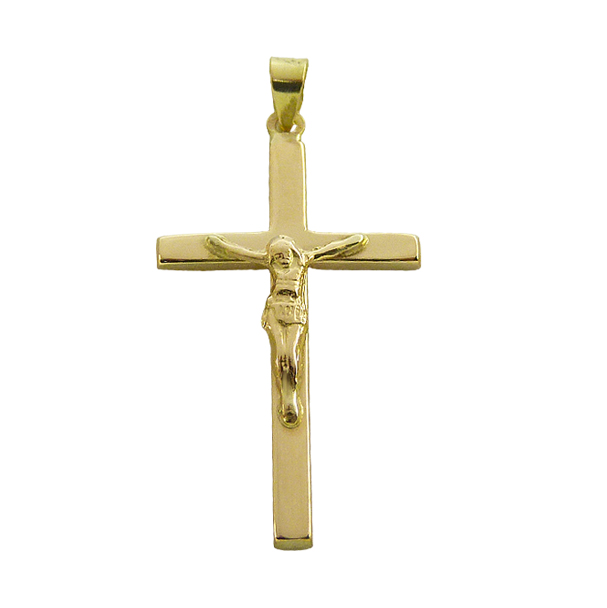 24x13x2'5MM CRUCIFIX PENDANT.
