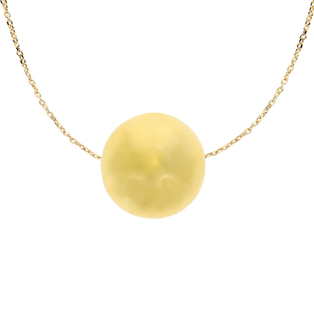 8MM BALL NECKLACE.45CM CHAIN.