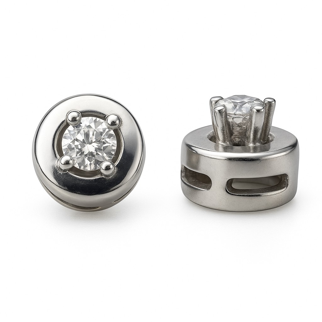 COLGANTE CHATON BRILLANTE DE 2'25MM VS-H 0.05CT