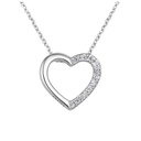 COLG.CORAZON 11*9MM 11/0.04 H-SI CADENA 45CM