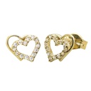 PEND.DOBLE CORAQZON  PIEDRAS 7MM