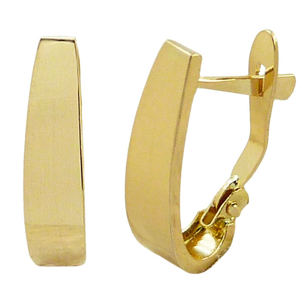14MM LEVERBACK EARRINGS.