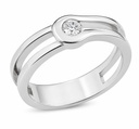 SOLITARIO BRILLANTE  4.0MM H-VS 0.25 CT