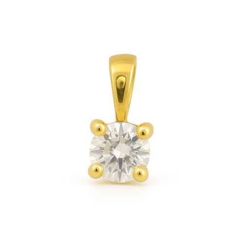 [B4122/C/0.18] COLGANTE GARRA FUNDICION 3.5MM.BRILLANTE H-SI 1. 0.18 CT.