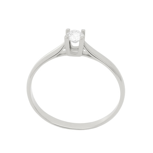 [B4213/11B] SOLITARIO BRILLANTE  3.00MM VS-H 0.11 CT