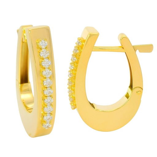 [00149] 18x3MM LEVERBACK EARRINGS WITH CZ