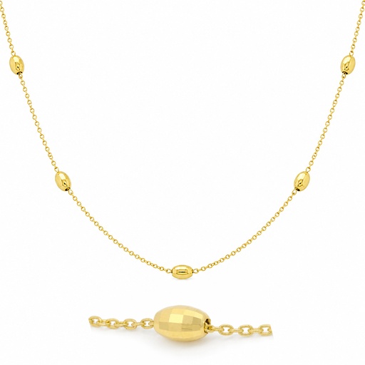 [9K0094] 9 KARAT GOLD NECKLACE.